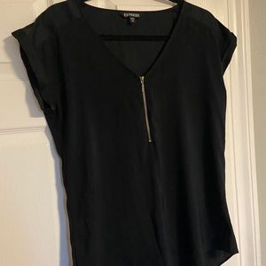 Express Black Blouse